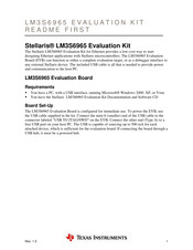 Stellaris LM3S6965 Read Me First