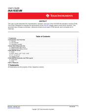 Texas Instruments INA183EVM User Manual