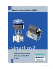 Siemens sipart ps2 6DR52x2 Operating Instructions Manual