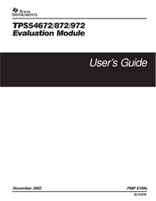 Texas Instruments TPS54972 User Manual