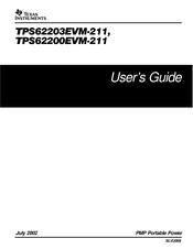 Texas Instruments TPS622003EVM-211 User Manual