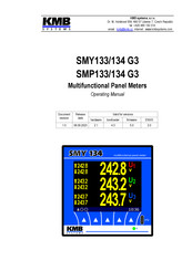 KMB SMP134 G3 Operating Manual
