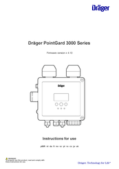 Dräger PointGard 3000 Series Instructions For Use Manual