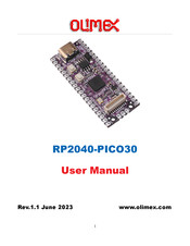 OLIMEX RP2040-PICO30 User Manual