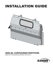Ranger design 3020-NL Installation Manual