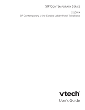 VTech SIP Contemporary S2100-X User Manual