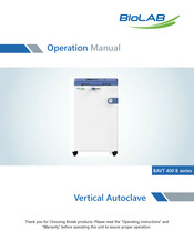 BioLAB BAVT-401-B Operation Manual