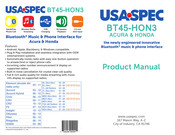 usa-spec BT45-HON3 Product Manual