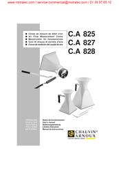 Chauvin Arnoux C.A 825 User Manual