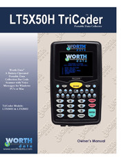 Worth Data TriCoder LT5 50H Series Owner's Manual