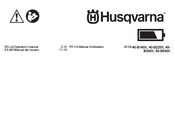 Husqvarna 40- B330X Operator's Manual