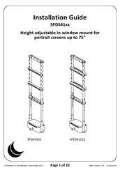 ERGONOMIC SOLUTIONS SPDS41011 Installation Manual