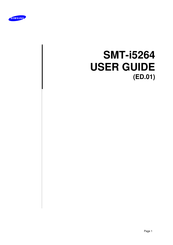 Samsung SMT-i5264 User Manual