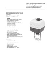 Danfoss NEC-440FC Instruction Manual