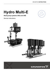 Grundfos Hydro Multi-E CRE Service Instructions Manual