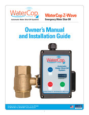 DynaQuip WaterCop Z-Wave Owner's Manual And Installation Manual