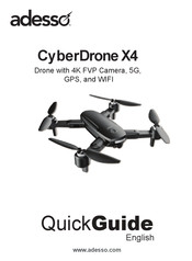 Adesso CyberDrone X4 Quick Manual