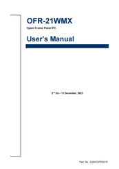 Avalue Technology OFR-21WMX User Manual