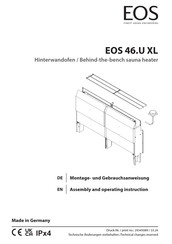 EOS 46.U XL Assembly And Operating Instruction