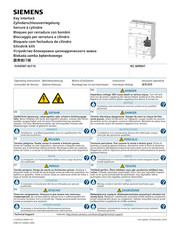 Siemens 3VA9587-0LF10 Operating Instructions Manual