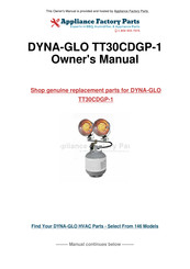GHP Group TT30CDGP-1 User's Manual And Operating Instructions