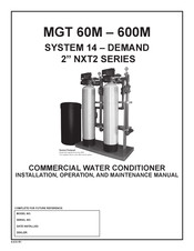 MARLO GT 60M Installation, Operation And Maintenance Manual