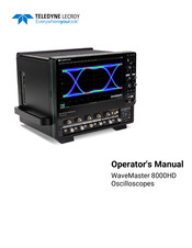 Teledyne Lecroy WaveMaster 8000HD Operator's Manual