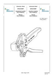 Tyco Electronics ERGOCRIMP 3-1579014-2 Instruction Sheet