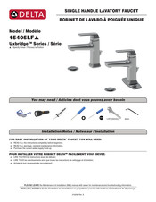 Delta Uxbridge 15405LF Series Instruction Manual