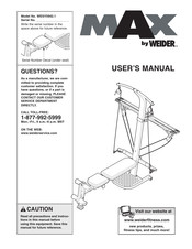 ICON WEIDER MAX WESY5942.1 User Manual