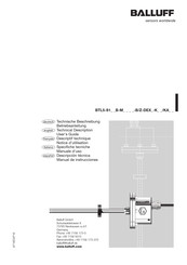 Balluff BTL5-S1 Series Technical Description, User's Manual