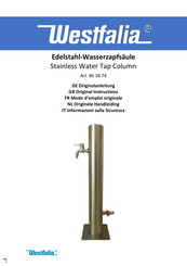 Westfalia 86 38 74 Original Instructions Manual