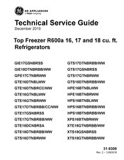 Haier GTE16DTNBRCC Technical Service Manual