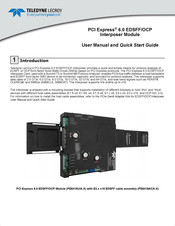 Teledyne Lecroy PCI Express 6.0 EDSFF/OCP User Manual And Quick Start Manual