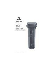 Andis FS-1 Use & Care Instructions Manual