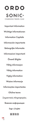 ORDO SPCC01-MG Important Information Manual