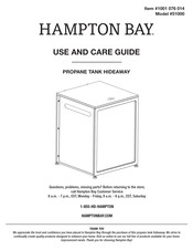 HAMPTON BAY 51000 Use And Care Manual