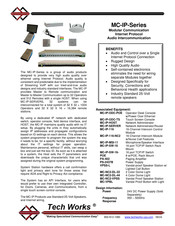 Tech Works MC-IP-SERVER System Planning & Installation Manual