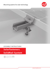 K2 Systems SolidRail Assembly Instructions Manual