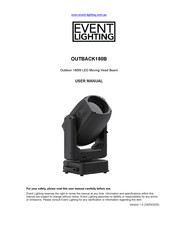 Event Lighting OUTBACK180B User Manual