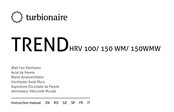 turbionaire THRV150WM Instruction Manual
