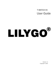 LILYGO T-WATCH-V3 User Manual