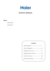 Haier HRF422TW1 Service Manual