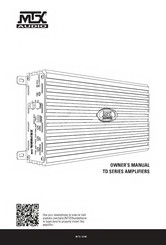 MTX TD500.1D Owner's Manual