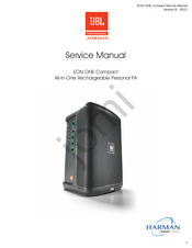 Harman JBL PROFESSIONAL EON ONE Compact Service Manual