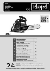 Scheppach 5810102926 Instruction Manual