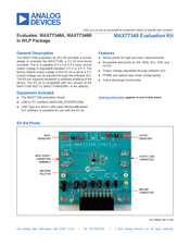 Analog Devices MAX77348 Quick Start Manual