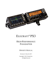ELECRAFT PX3 Owner's Manual