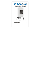Rosslare AC-015 Instruction Manual