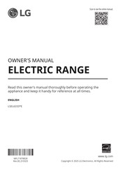 LG LSEL6333ZE Owner's Manual
